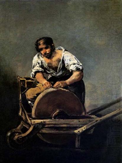 Knife Grinder, Francisco de goya y Lucientes